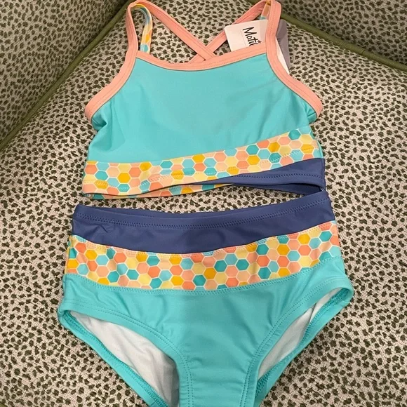 Matilda Jane Size 4 Swimsuit, Bikini. New with tags.